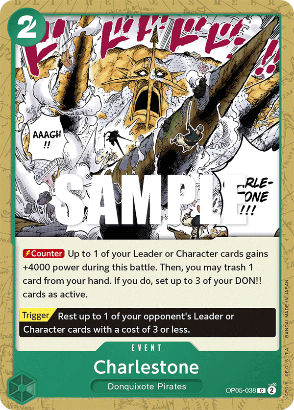 Charlestone 2023 One Piece Japanese Awakening of the New Era