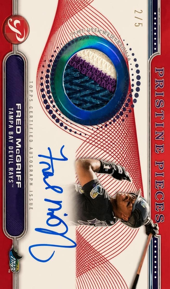 Fred McGriff 2024 topps Topps Pristine