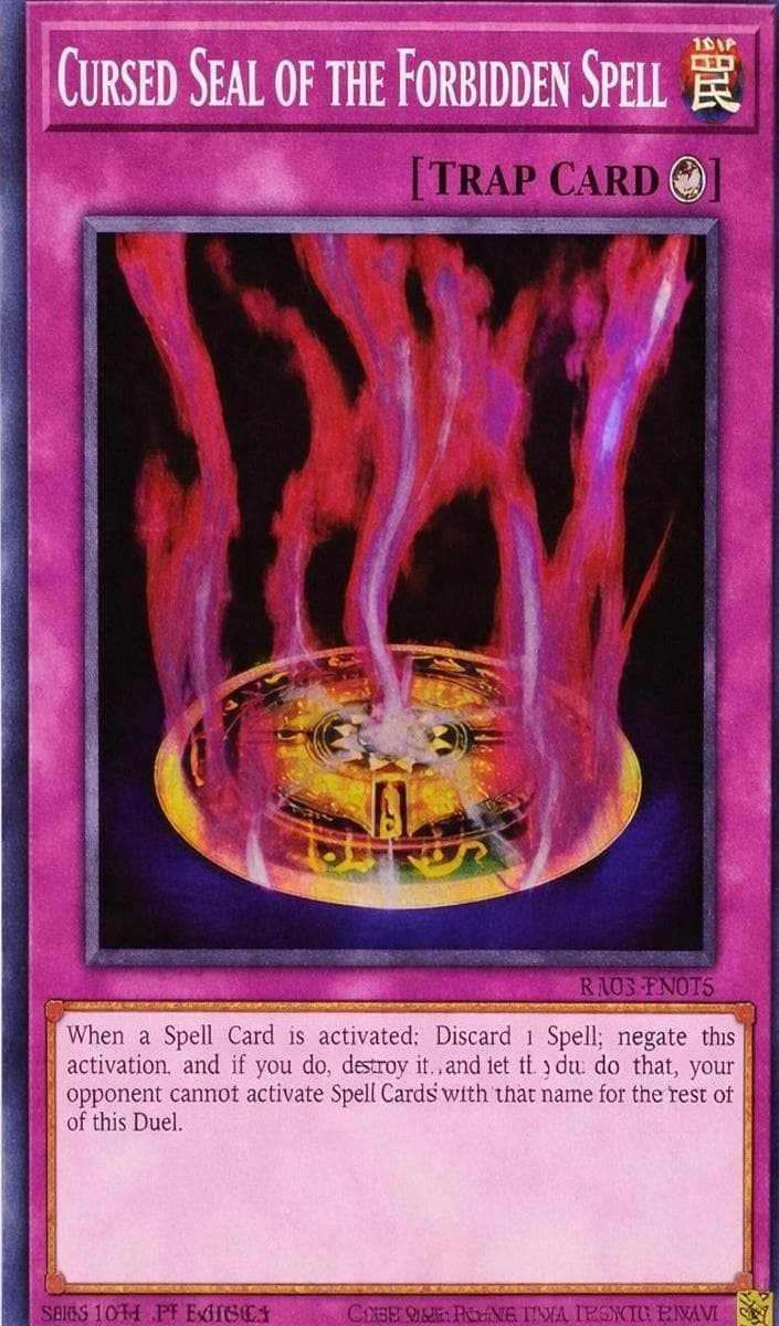 Cursed Seal of the Forbidden Spell 2024 Yu-Gi-Oh!