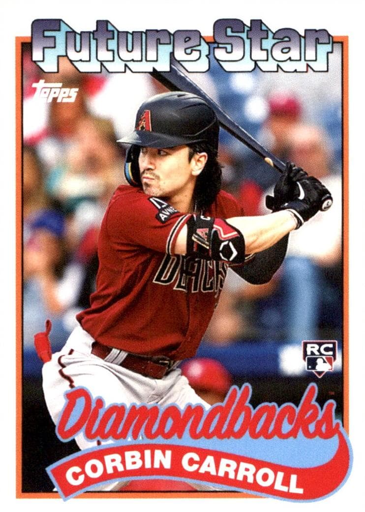 Corbin Carroll 2023 topps Throwback Thursday
