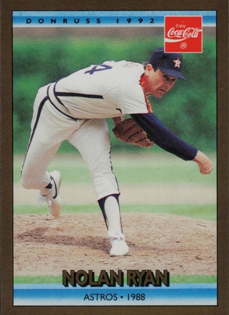 Nolan Ryan 1992 unknown