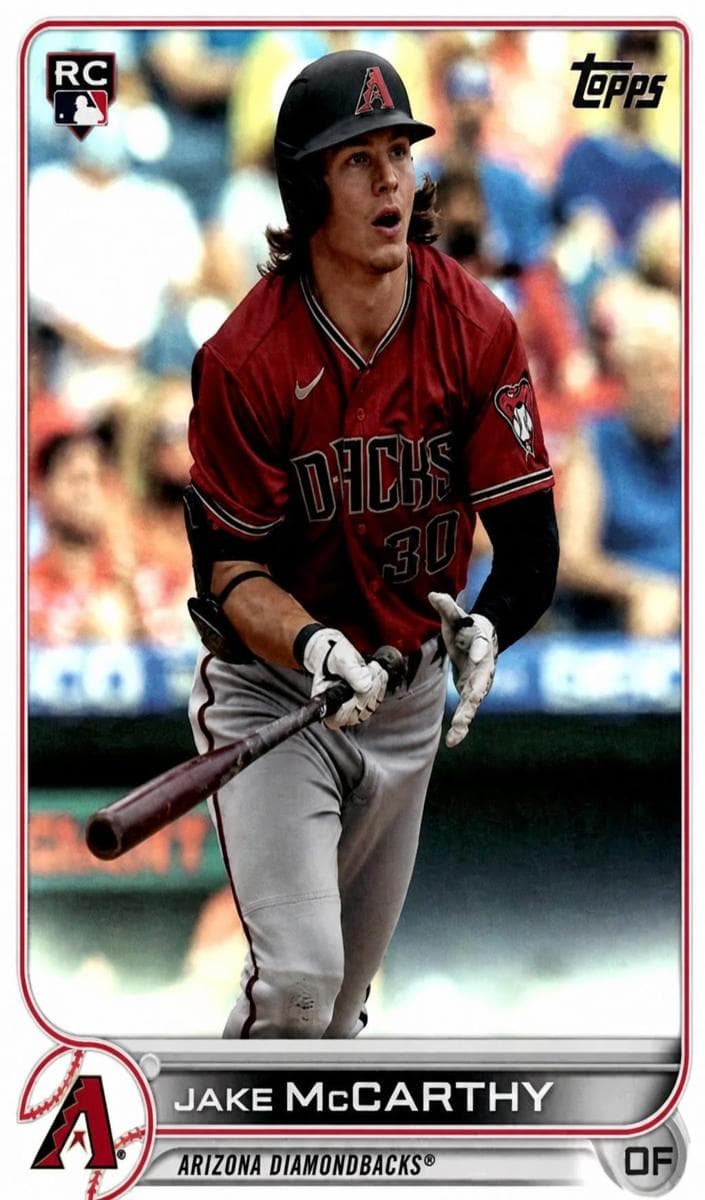 Jake McCarthy 2022 topps Topps