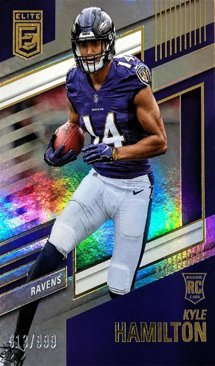 Kyle Hamilton trading card