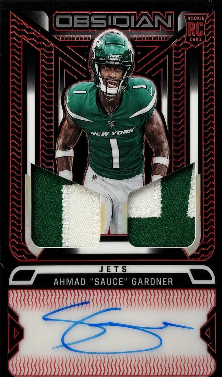 Ahmad "Sauce" Gardner 2022 panini