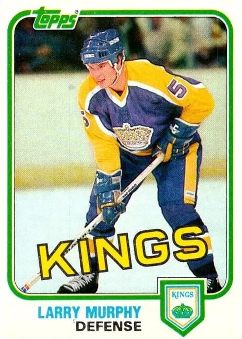Larry Murphy 1981 topps