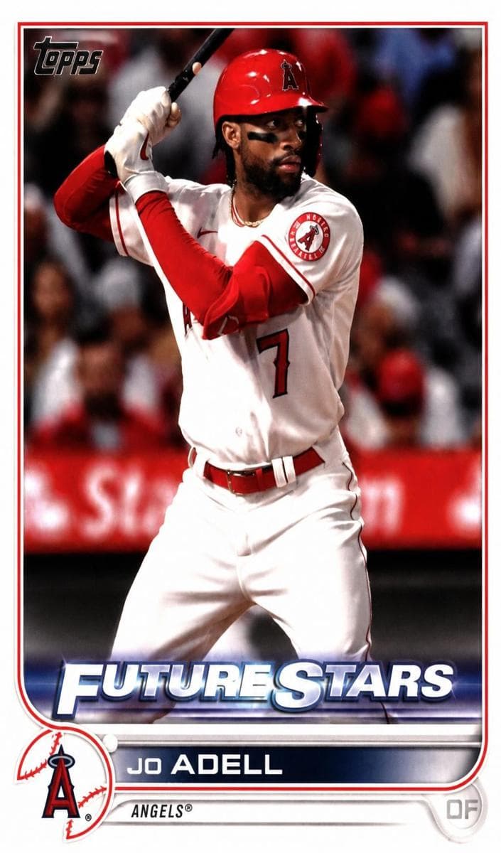 Jo Adell trading card