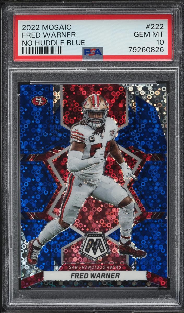 Fred Warner 2022 panini Panini Mosaic