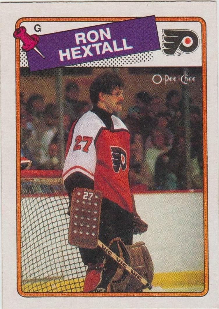 Ron Hextall 1988 o-pee-chee O-Pee-Chee