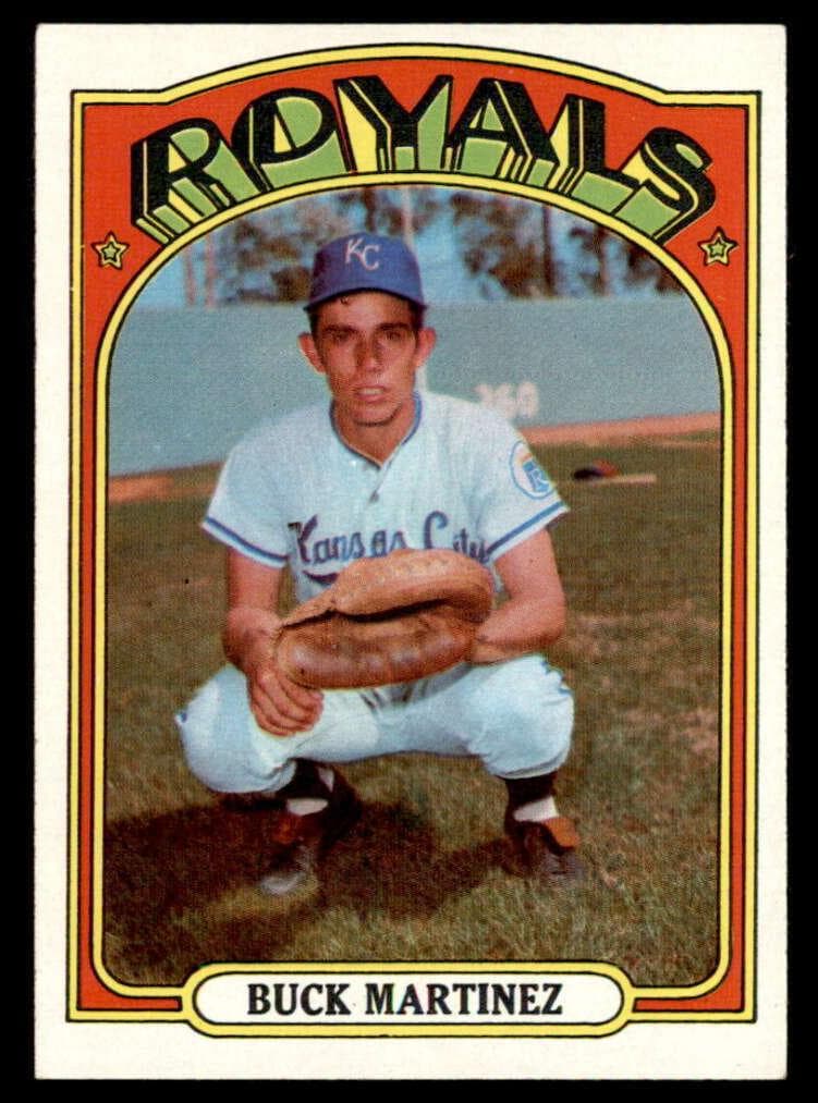 Buck Martinez 1972 topps Topps