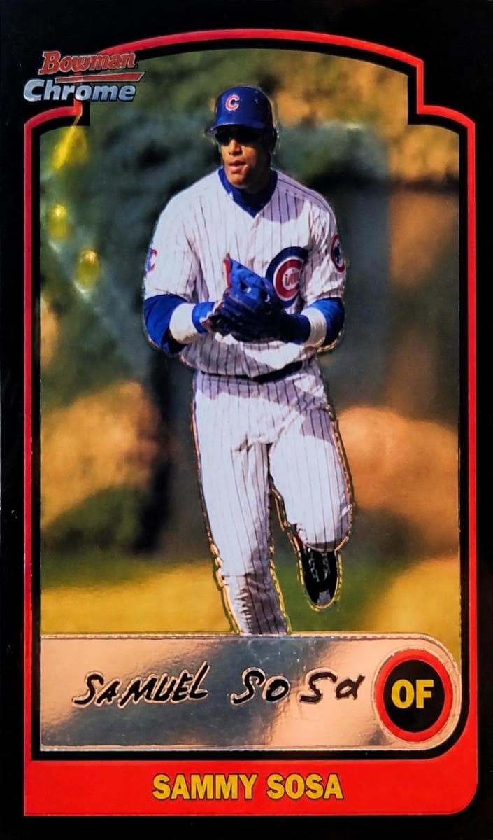 Sammy Sosa 2003 bowman Bowman Chrome