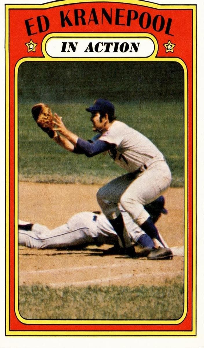 Ed Kranepool 1972 topps Topps