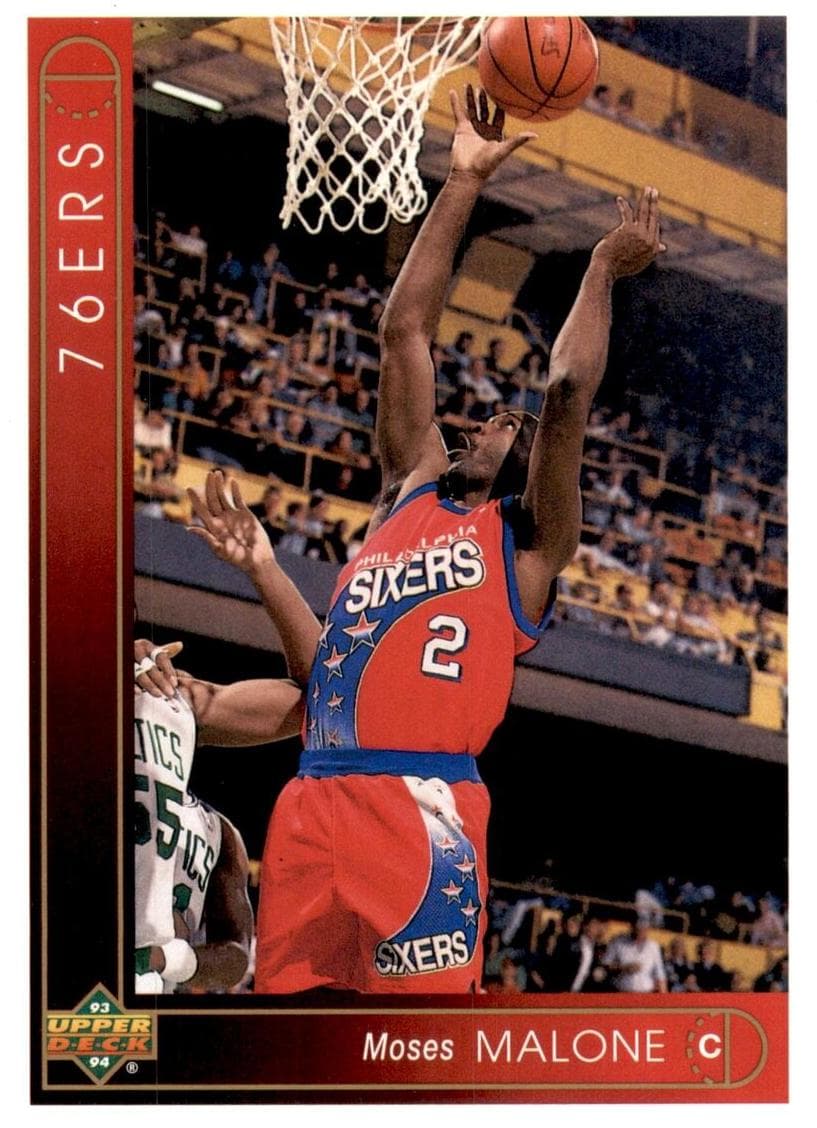 Moses Malone 1993 upper-deck Upper Deck