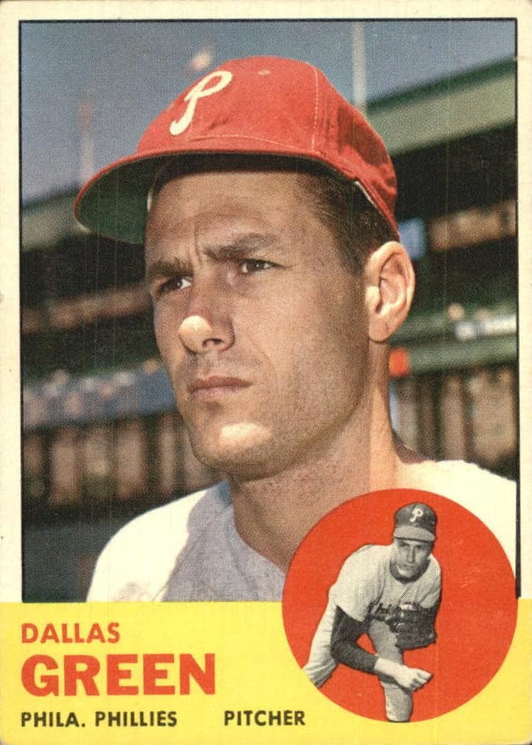 Dallas Green 1963 topps Topps