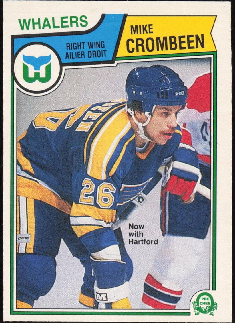 Mike Crombeen trading card