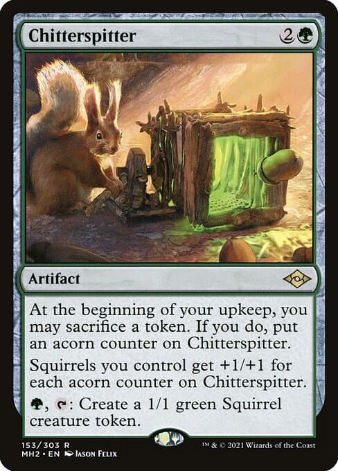 Chitterspitter 2024 Magic: The Gathering Bloomburrow Commander