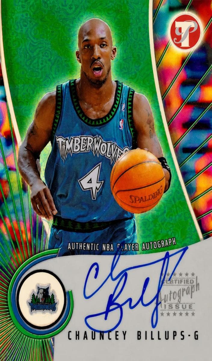 Chauncey Billups 2001 topps Pristine