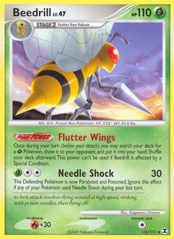 Beedrill 2009 Pokemon Rising Rivals