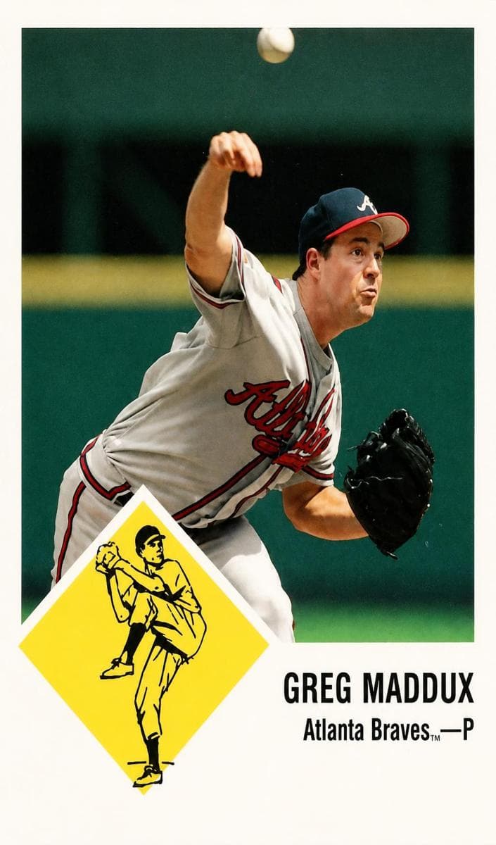 Greg Maddux 1998 panini