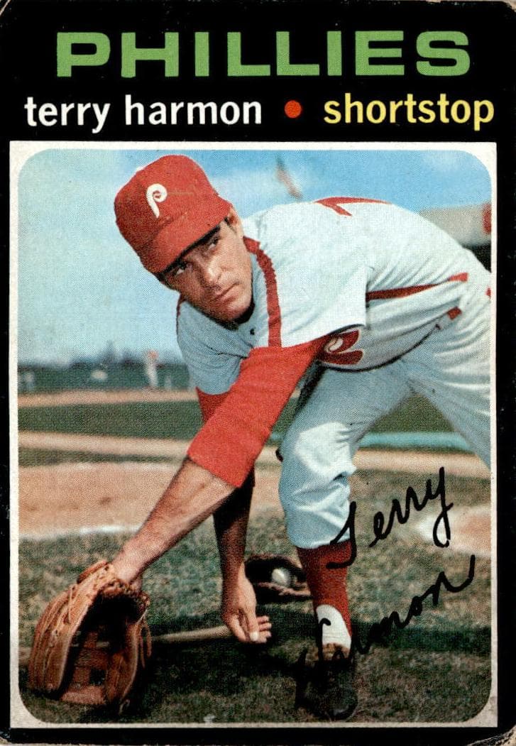 Terry Harmon 1971 topps Topps