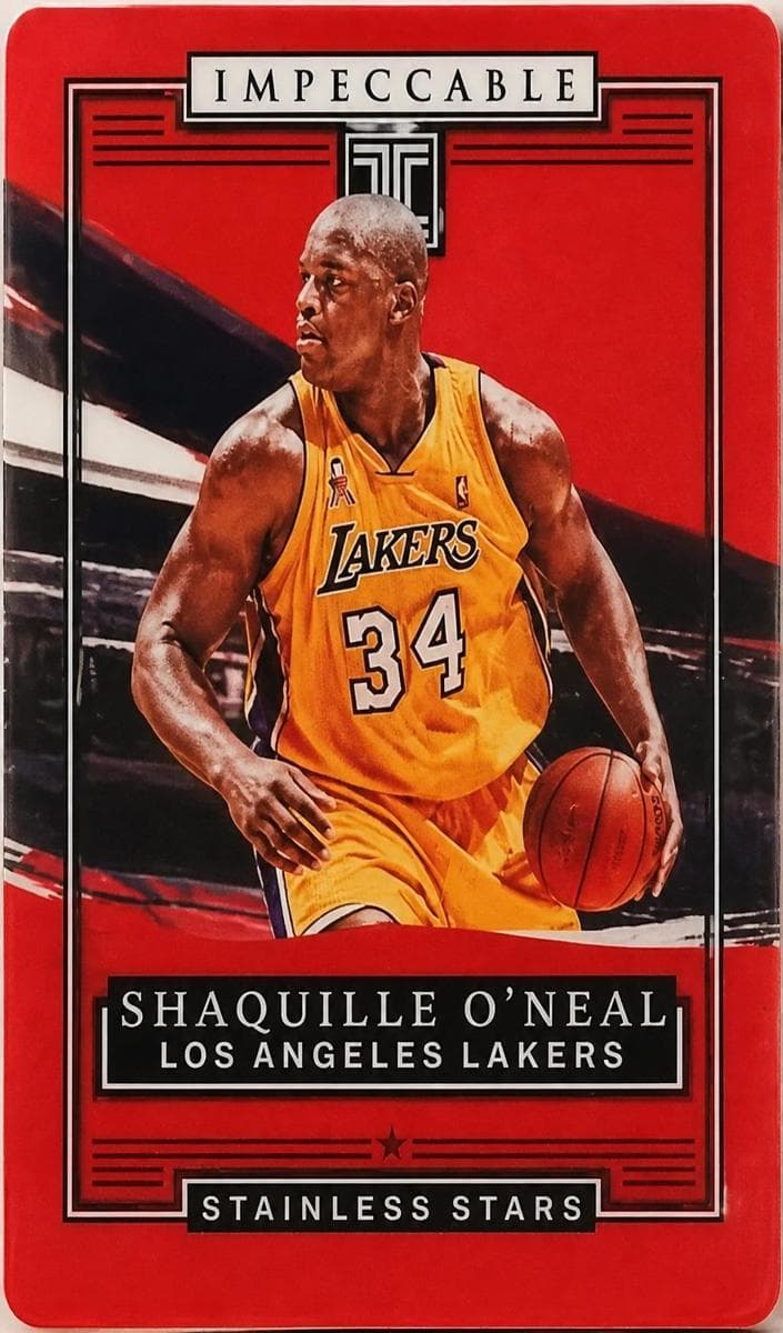 Shaquille O'Neal 2021 panini