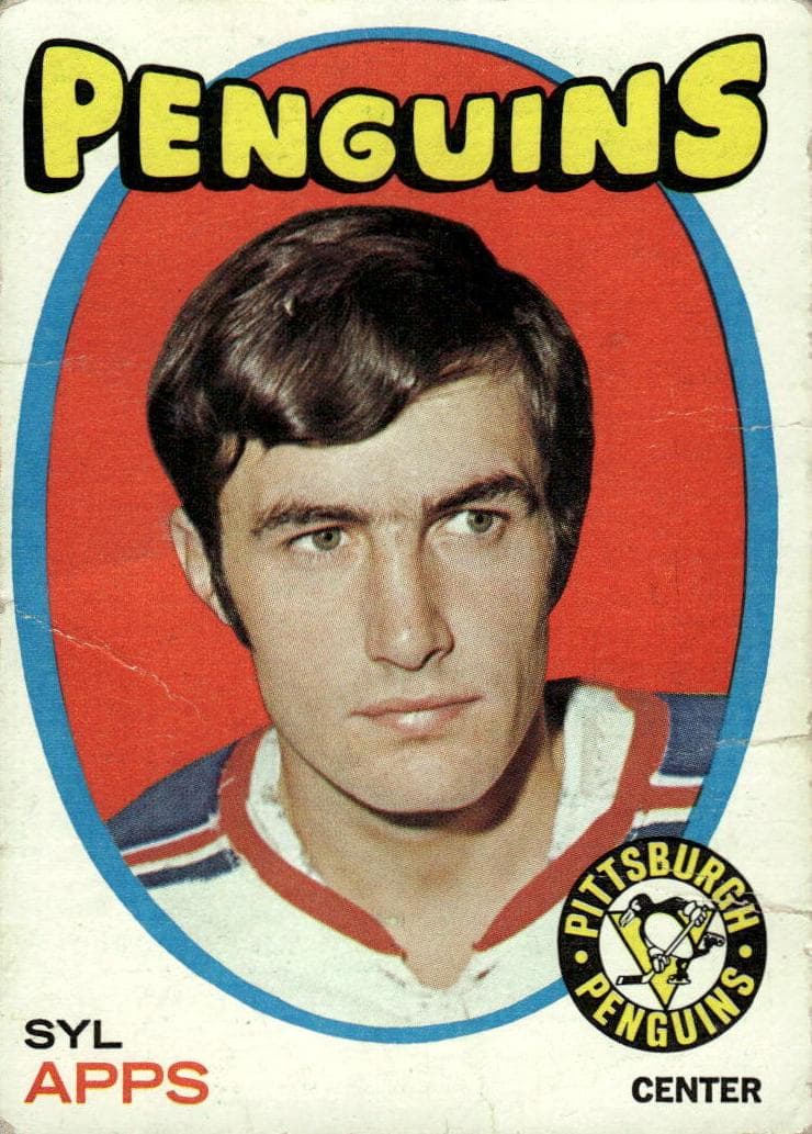 Syl Apps 1971 topps Topps