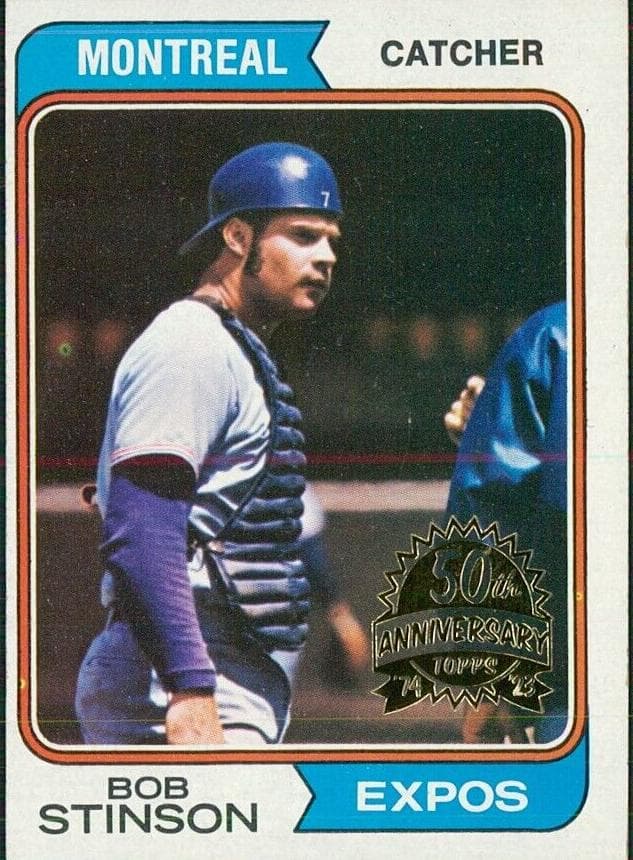 Bob Stinson 1974 topps Topps