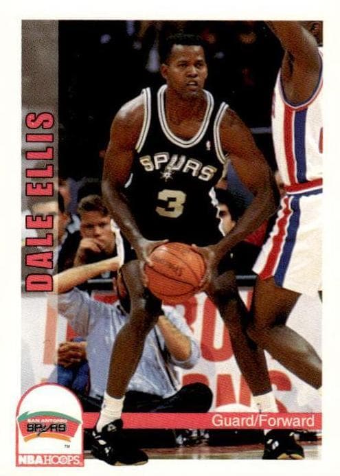 Dale Ellis 1992 panini Hoops