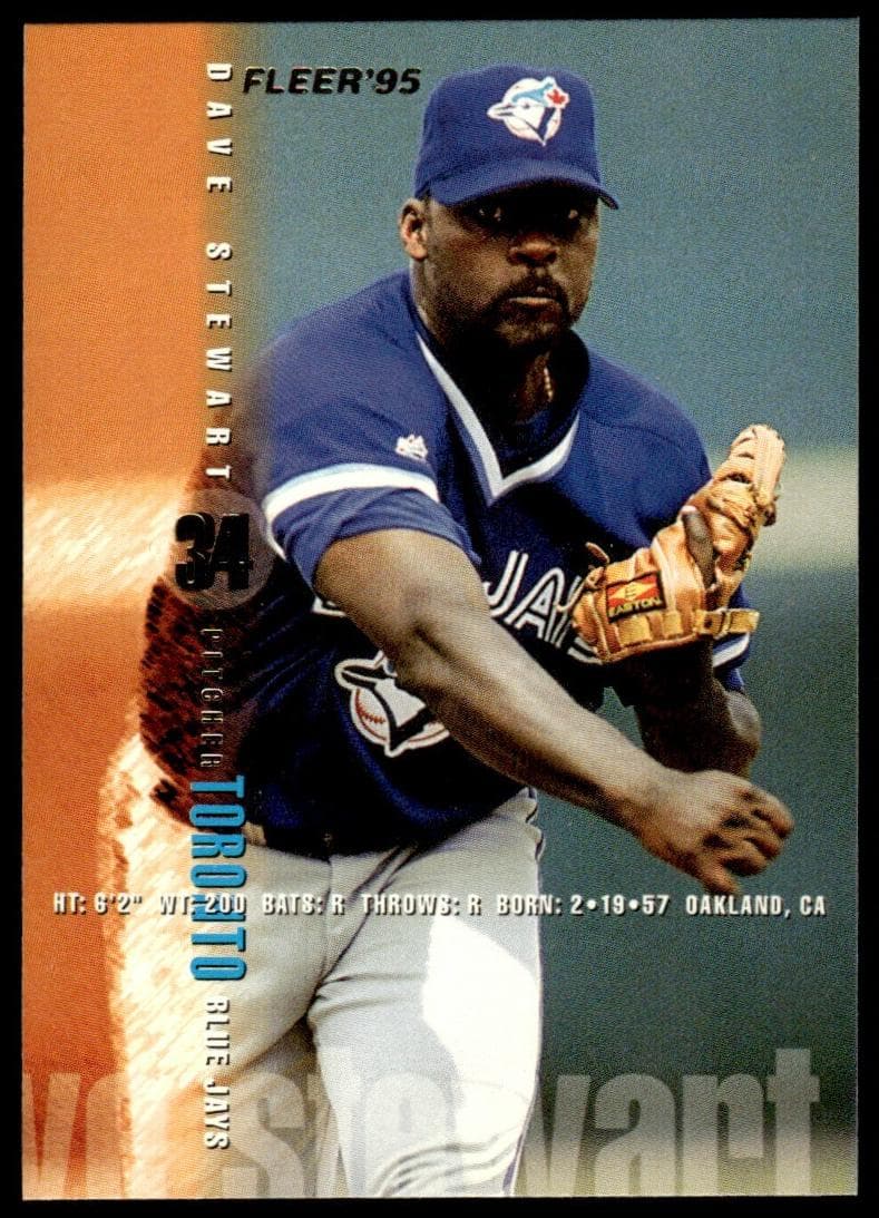 Dave Stewart 1995 fleer Fleer