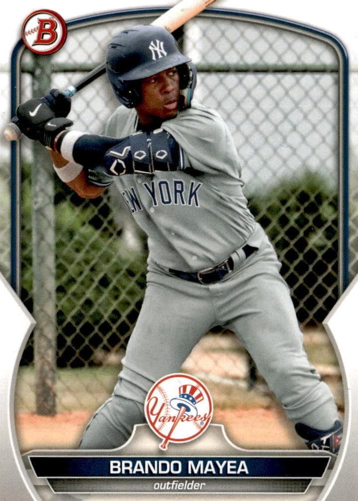 Brando Mayea trading card