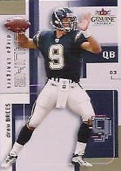 Drew Brees 2003 panini Donruss Classics