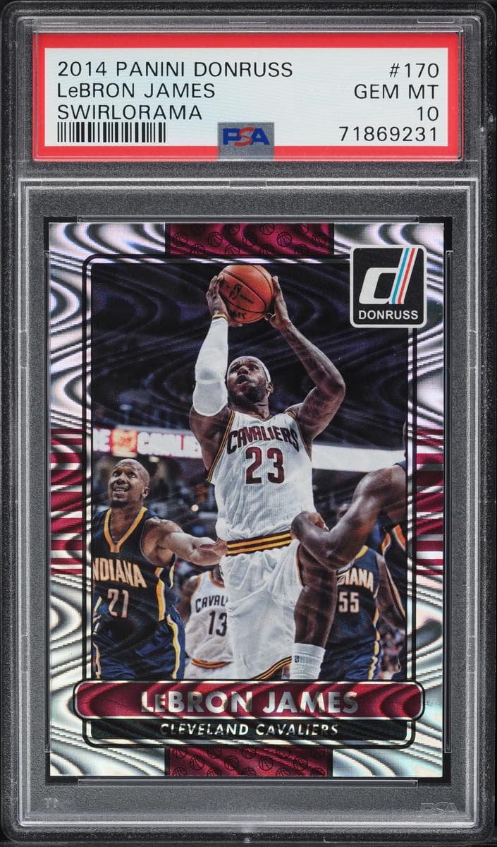 LeBron James 2014 panini