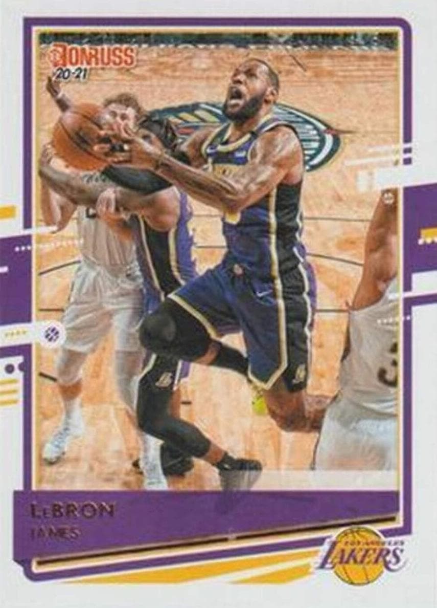 LeBron James 2020 panini
