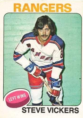 Steve Vickers 1975 topps Topps