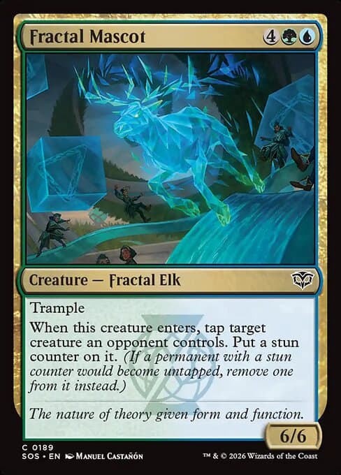 Fractal Mascot 2026 Magic: The Gathering Secrets of Strixhaven Foil