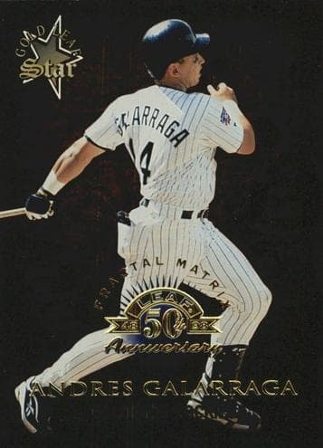 Andres Galarraga 1998 leaf Leaf
