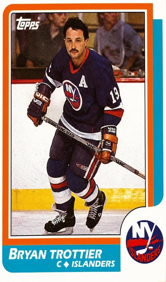 Bryan Trottier 1986 topps Topps