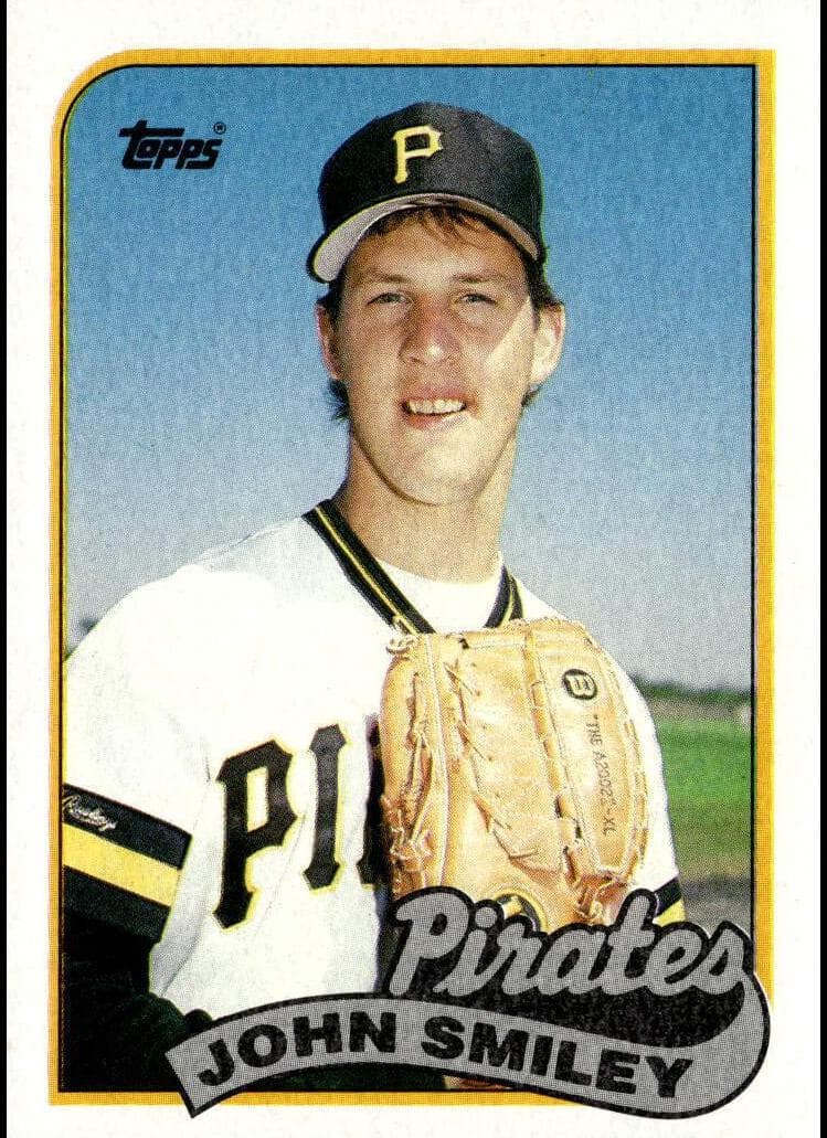 John Smiley 1989 topps O-Pee-Chee