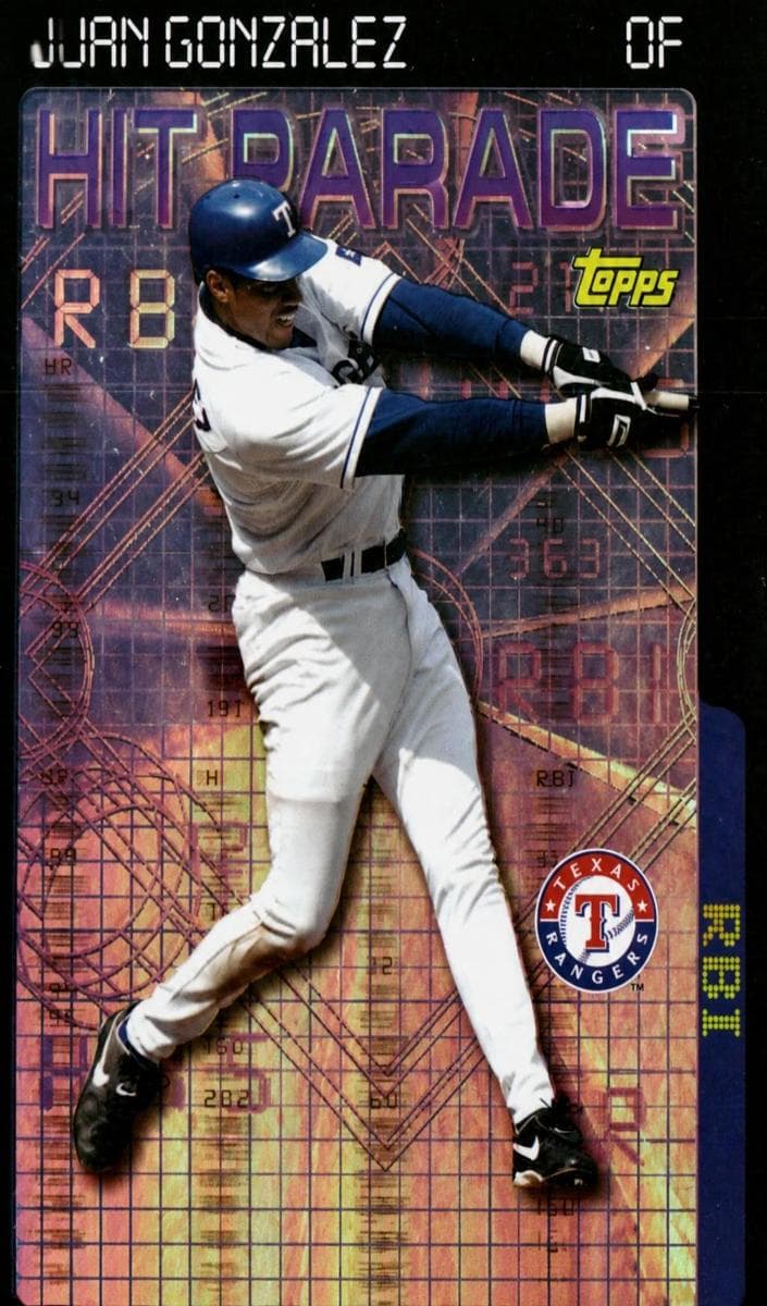 Juan Gonzalez 2003 topps Topps