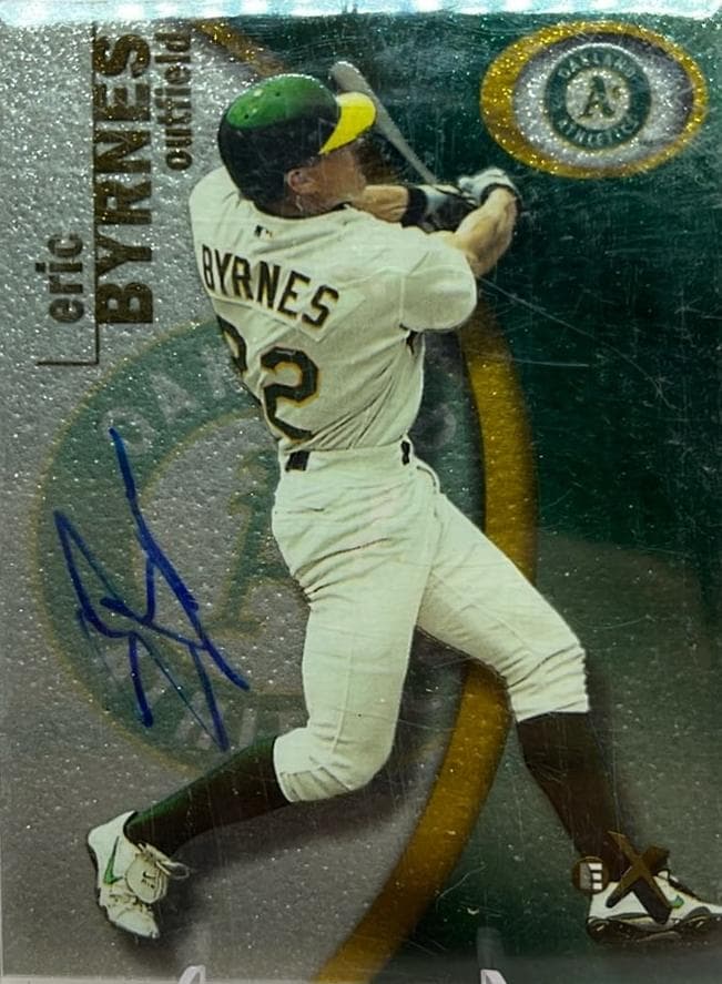 Eric Byrnes 2001 fleer Fleer E-X