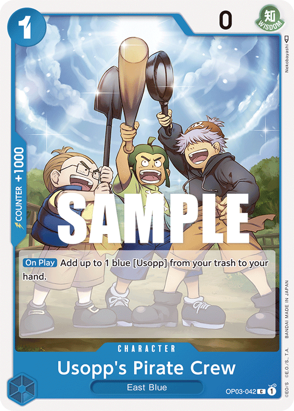 Usopp's Pirate Crew 2023 One Piece Japanese Pillars of Strength