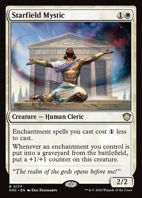 Starfield Mystic 2024 Magic: The Gathering Duskmourn: House of Horror Commander