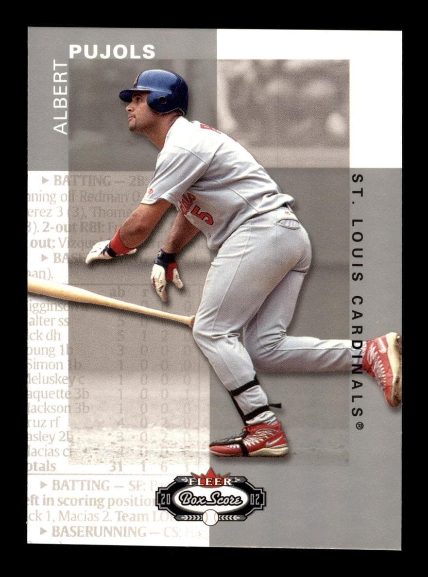Albert Pujols 2002 fleer