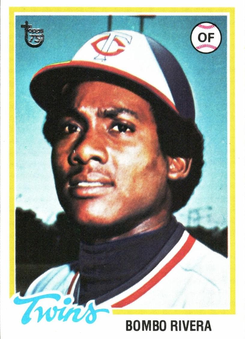 Bombo Rivera 1978 topps Topps