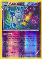 Chandelure 2016 Pokemon Steam Siege Reverse Holo