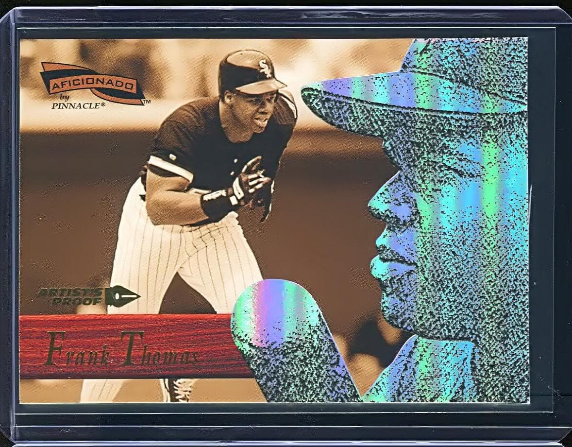 Frank Thomas 1996 unknown Pinnacle Aficionado