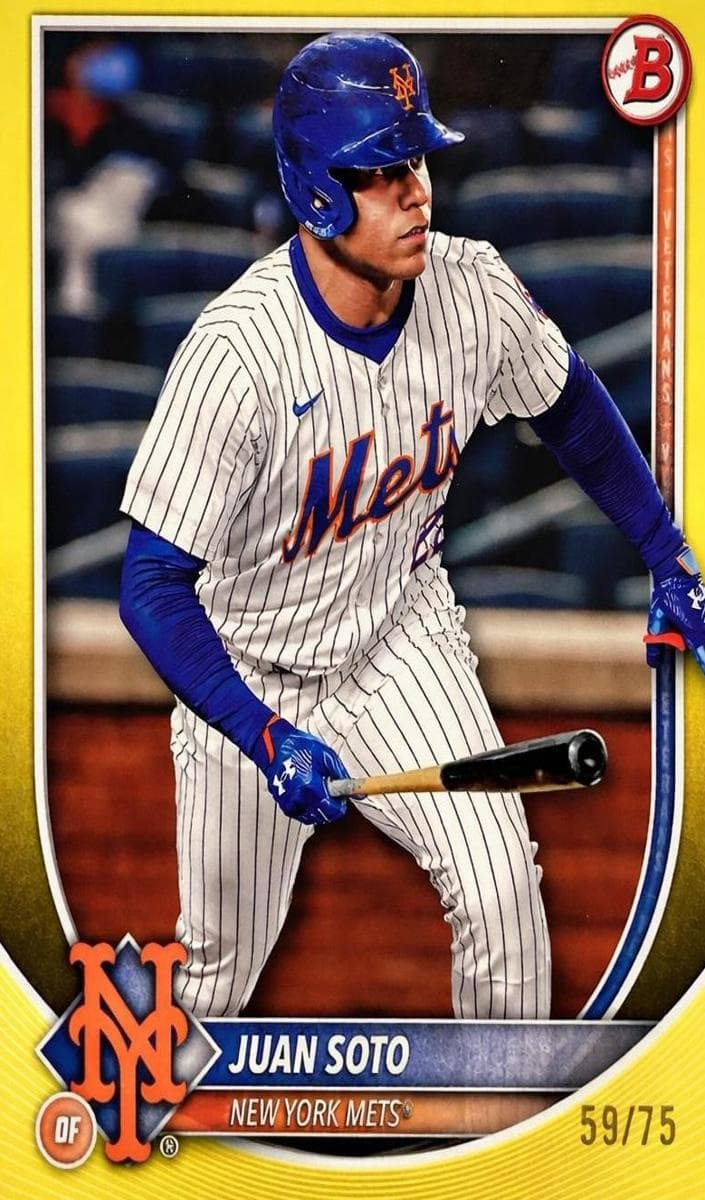 Juan Soto 2025 bowman Bowman