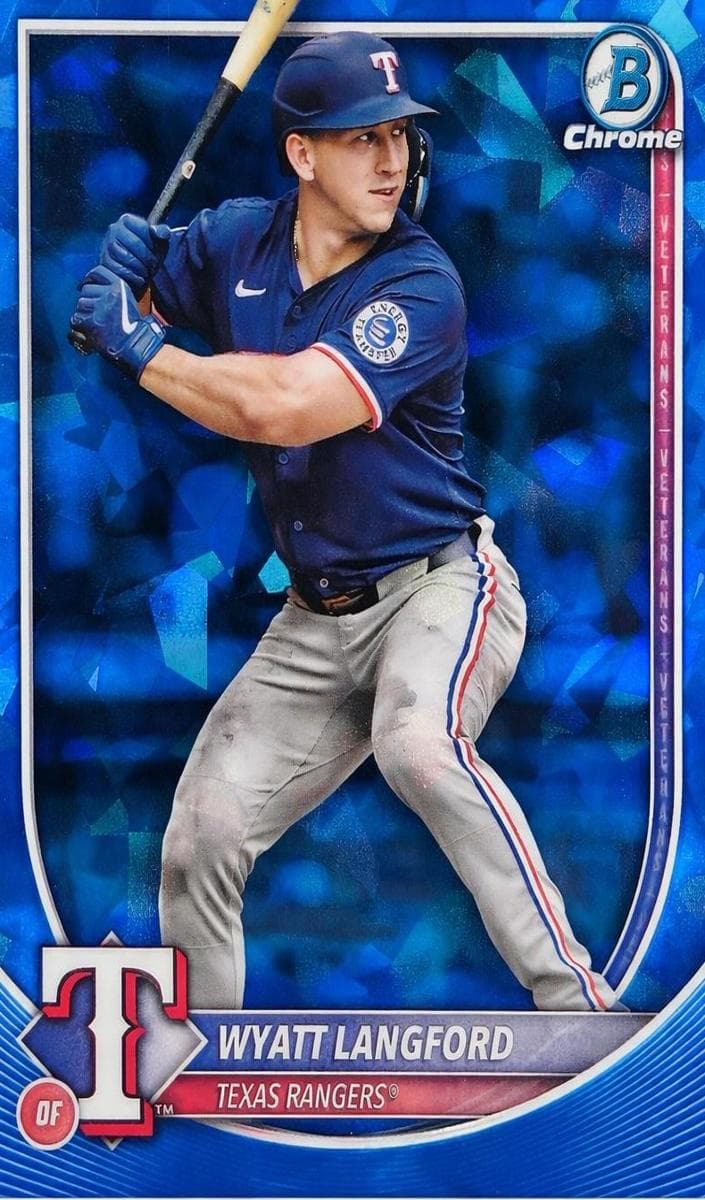 Wyatt Langford 2025 topps