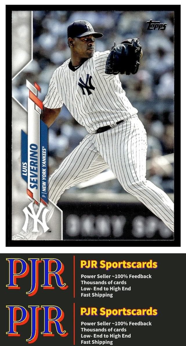 Luis Severino 2020 topps Topps Update