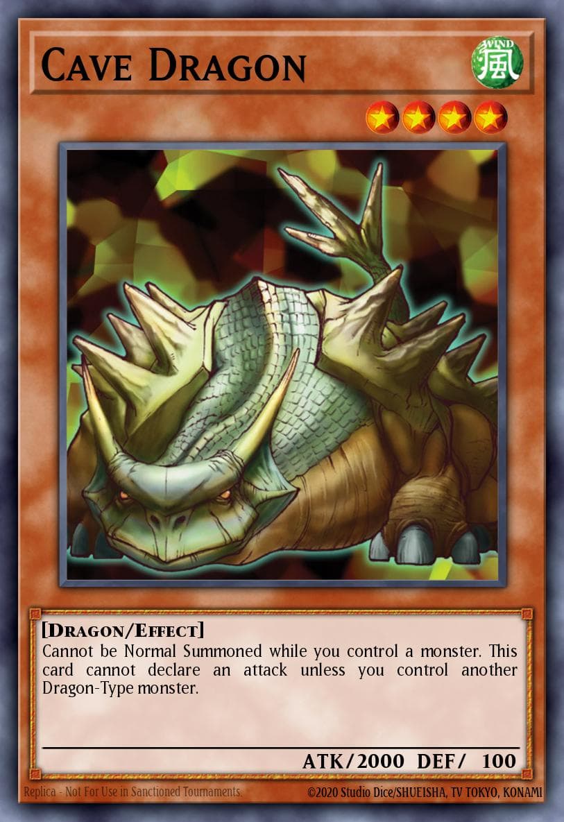 Cave Dragon 2001 Yu-Gi-Oh!