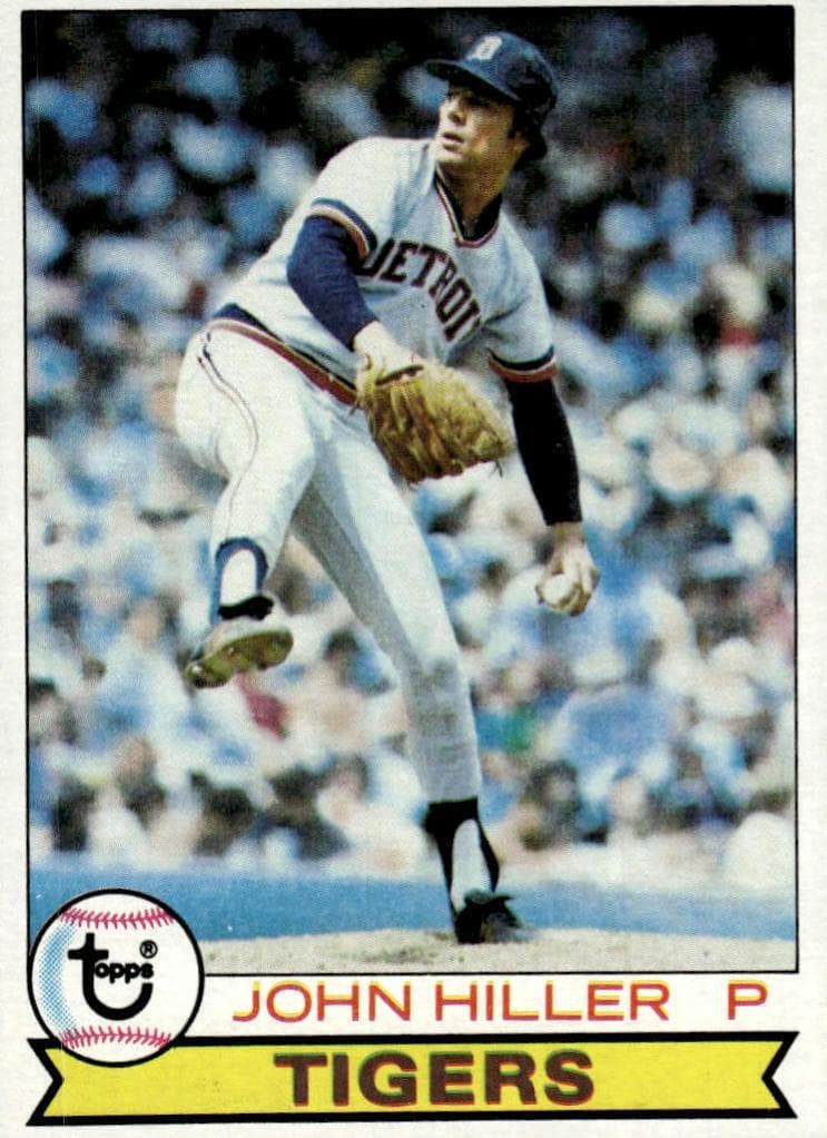 John Hiller 1979 topps Topps